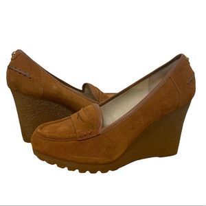 MICHAEL Michael Kors Rory Loafer Bootie Brown - Size 9.5